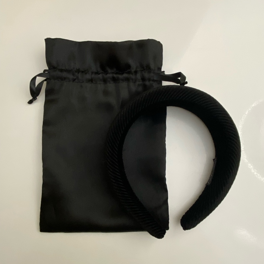 Emi Jay Black Padded Headband